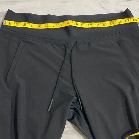 Athleta Sutton Joggers Black Travel Pants | Size 14P Petite - Picture 10 of 13
